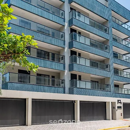 Apto c/ churrasqueira a 290m da Praia HRE0035-3